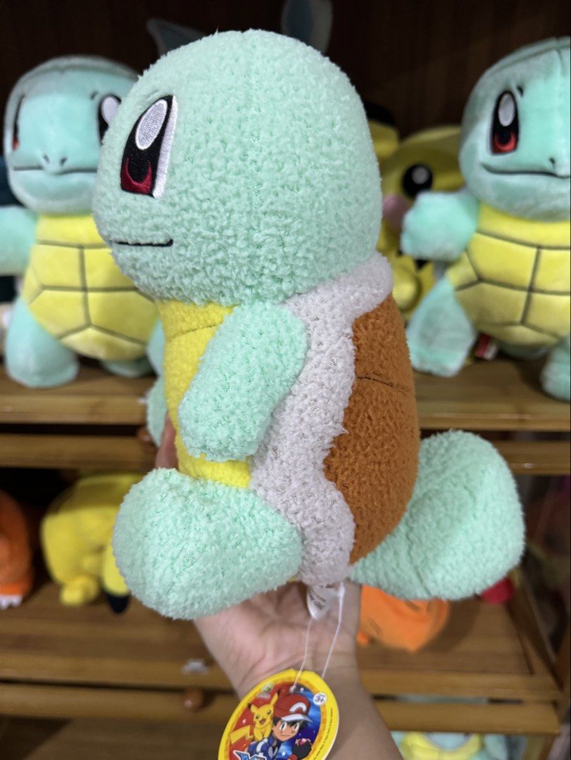 Squirtle Plush Toy w/ppt (Category: Plushies & Soft Toys) located in Cainta. Submitted by mayhroeen (Listing ID 1461202745, Image 2). Description: - Adorable Squirtle plush toy - Made with soft and cuddly material - Ideal for any Pokemon fan - Suitable for display or play - Brand new with tag still attached.