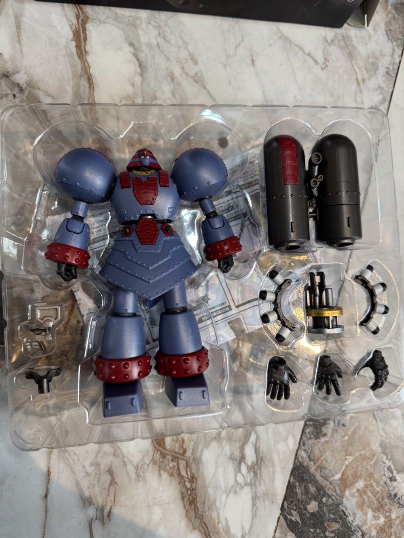 SRC Giant Robo Super Robot (Category: Gundam & Model Kits) located in Paranaque City. Submitted by icko007 (Listing ID 1461165202, Image 3). Description: Giant Robo Super Robot Chogokin No issue Price 5500 Only No rush Shipping / Dibs now Paynow Location Paranaque Payment Gcash/Bpi Shipping Lalamove/Lbc (Lbc Via Sched) Buyers Risk / Fee ‼️Seller is not responsible for: lost, stolen, or damaged packages..
