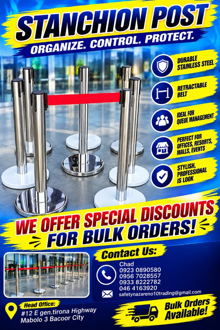 stanchion post stainless (Category: Looking For) located in Bacoor. Submitted by __CLaude__ (Listing ID 1461206872, Image 1). Description: .