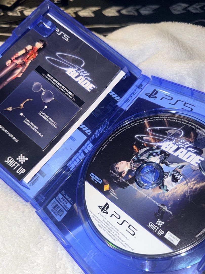 Stellar Blade PS5 (Category: PlayStation) located in Manila. Submitted by acrunny (Listing ID 1461200094, Image 2). Description: Already Platinum! +SF for Shipping.