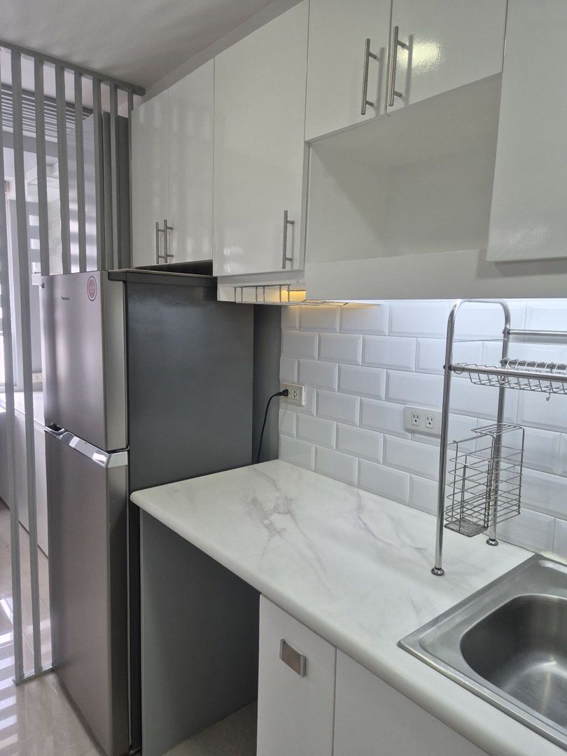 Studio for Rent - Near SM Manila (Category: Apartments & Condos) located in San Juan City. Submitted by cerde (Listing ID 1461240415, Image 2). Description: Studio unit for rent (20/F Eugenia) Semi-furnished Availability: Ready for viewing 2months deposit, 1month advance MOP: PDC (post-dated check) No pets allowed Near University Belt, LRT Central Station, SM Manila, Manila City Hall Inclusions: - Aircon - Bunk Bed - Dining Table and Chairs - Ref