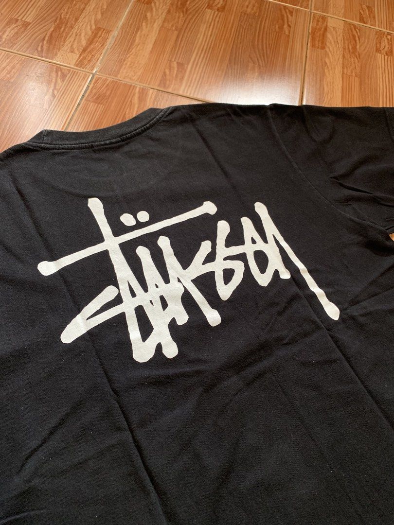 Stussy Basic Logo Tee (Category: Tshirts & Polo Shirts ) located in Quinapondan. Submitted by silinnn (Listing ID 1461229112, Image 3). Description: Stussy Basic Logo Size: Medium Width: 21 inches Length: 27 inches Condition: Very Good Condition Issue: No issues Color rate: 9/10 700 shipped.