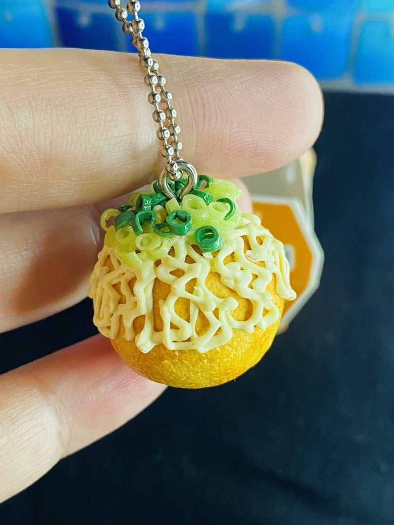 Takoyaki charm (Category: Character Goods) located in Manila. Submitted by kawaii_omocha_est2020 (Listing ID 1461288924, Image 2). Description: .