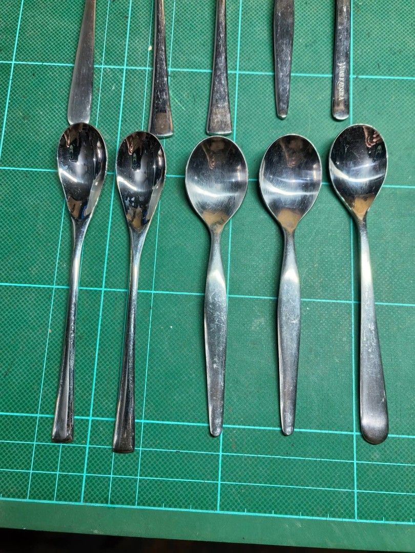 Teaspoon Dessert Spoon Stainless Steel (Category: Other Kitchenware & Tableware) located in Cebu City. Submitted by dudes_villanueva (Listing ID 1461324151, Image 2). Description: Spoon Teaspoon Dessert Spoon Stainless Steel Assorted 10pcs In good pre-owned condition.