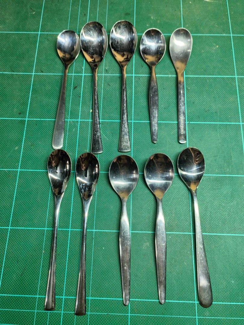 Teaspoon Dessert Spoon Stainless Steel (Category: Other Kitchenware & Tableware) located in Cebu City. Submitted by dudes_villanueva (Listing ID 1461324151, Image 1). Description: Spoon Teaspoon Dessert Spoon Stainless Steel Assorted 10pcs In good pre-owned condition.
