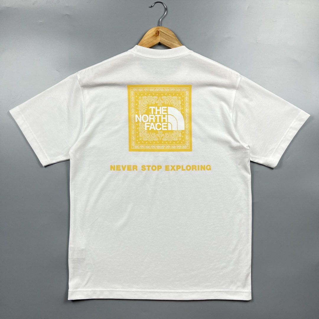 The North Face Japan Paisley Tee (Category: Activewear) located in Los Banos. Submitted by 4030.archives. (Listing ID 1461304129, Image 2). Description: TNF Japan Paisley Tee 1300 Pesos Medium Length : 27 inches Width : 20.5 inches Good as new .