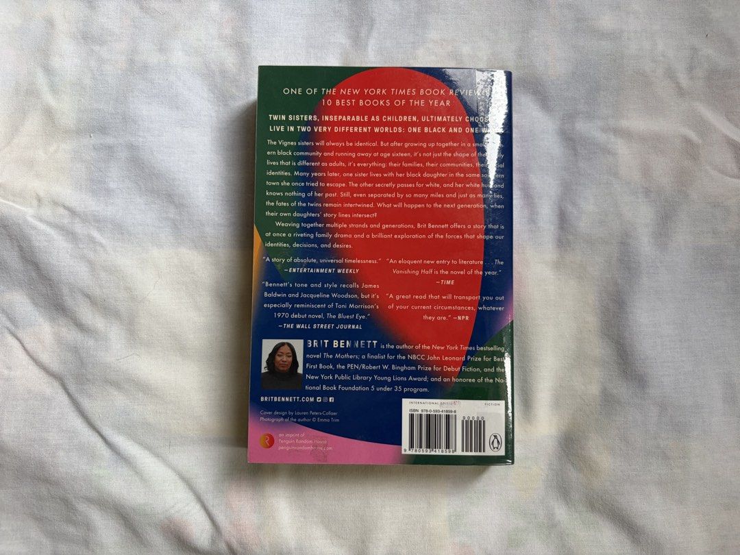 The Vanishing Half by Brit Bennett (Category: Storybooks) located in Taytay. Submitted by ashleeri (Listing ID 1461131753, Image 2). Description: -browning and yellowing on edges -has plastic cover lowest price is already the price posted, NO lowballers can’t do meetups, have a busy schedule and its feasible for me to drop-off to JNT RFS: need funds, not using anymore MOP: GCASH PAYMAYA OR BPI TRANSFER DELIVERY SHOULDERED BY BUYER JNT, LBC, or La