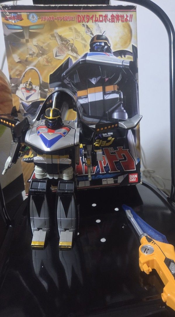 Timeranger Time shadow (Category: Toy Figures) located in Singapore. Submitted by jeraldlim69 (Listing ID 1461183053, Image 1). Description: what you see what u get include instructions electronics work.