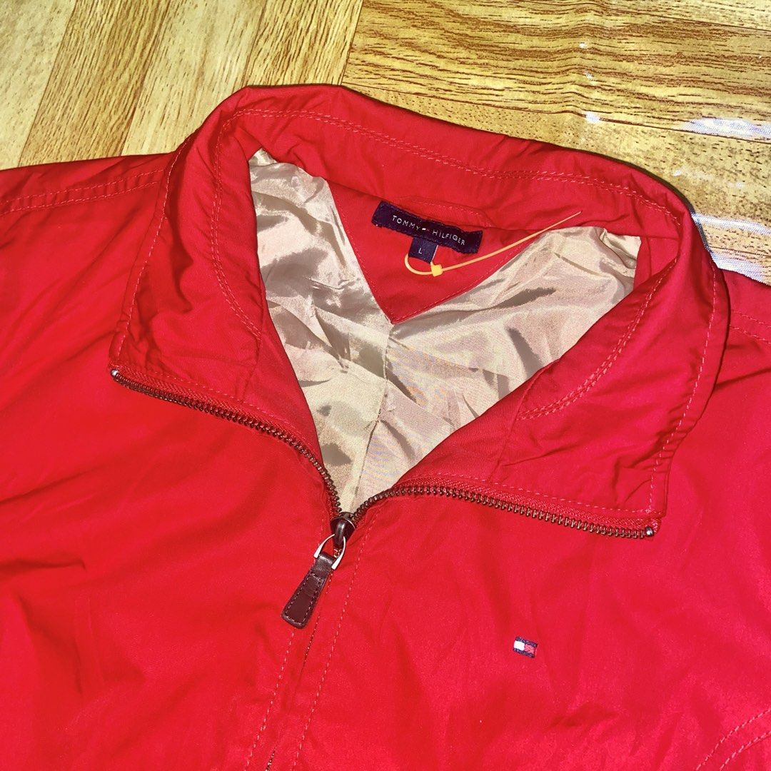 Tommy Hilfiger Harrington Jacket (Category: Coats, Jackets and Outerwear) located in Dasmarinas. Submitted by thrift2gems (Listing ID 1461248617, Image 2). Description: Tommy Hilfiger Harrington Jacket✨ -WIDTH: 20 -LENGTH: 23 -COLOR RATE: 9.5/10 -CONDITION: 9.5/10 -ISSUE: NONE.