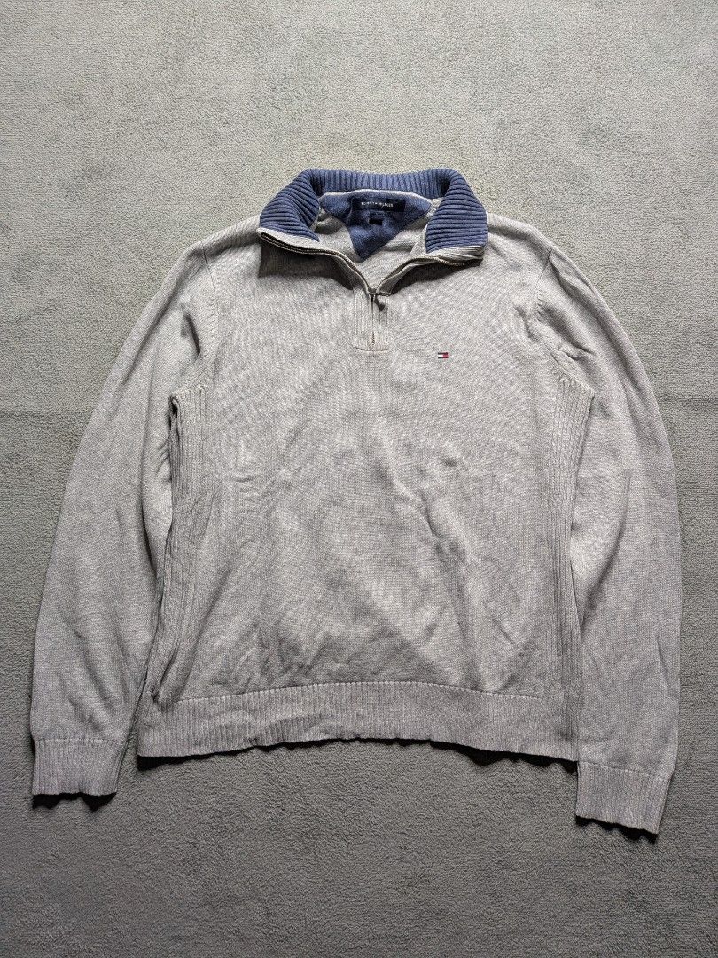 Tommy Hilfiger Q-Zip (Category: Coats, Jackets and Outerwear) located in Paniqui. Submitted by fndrs.kprs.ph (Listing ID 1461120653, Image 1). Description: Tommy Hilfiger Q-Zip Size on tag: Medium 22x26.5 Color rate: 9.3/10 Excellent Condition No flaws .