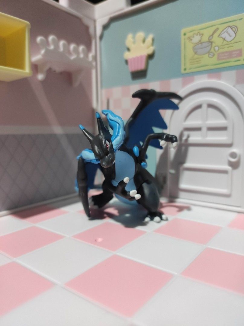 TOMY Pokemon Figure - Mega Charizard X (Dragon Claw pose) (Category: Figurines & Statues) located in Taguig. Submitted by lilrootshop (Listing ID 1461253206, Image 2). Description: ***Crossposted*** Price: 699 (fixed) AUTHENTIC First to pay basis. No COD. For item reservation, a down payment of 50% or 100 pesos (whichever is less) is required. Down payment is non-refundable. One month reservation only. Location: Taguig (near BGC) MOP: GCash / GoT