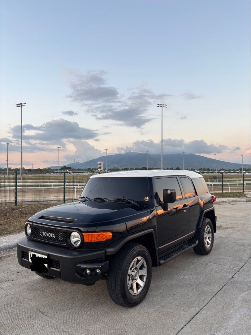 Toyota FJ Cruiser (Category: Used Cars) located in Manila. Submitted by trueshark-70d8 (Listing ID 1461142076, Image 1). Description: Well Maintained low mileage (18k) All stock upgraded Pioneer head unit First owner/Seller this is negotiable for serious buyers rfs: will buy land property note: will not engage with low offers/lowball since this is already a good value.