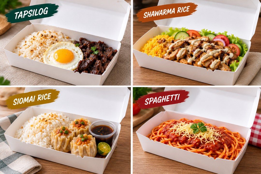 Trigem Professional Spaghetti Box Laminated White 500cc 1000 pcs (Category: Packaged & Instant Food) located in Manila. Submitted by hakunashop (Listing ID 1461163114, Image 3). Description: - Pack of 1000 Trigem Professional spaghetti boxes - Laminated white, food safe, and leak resistant - Ideal for takeout, delivery, and catering services - Each box capacity: 500cc - Box dimensions: 6.75" Length x 3.75" Width x 1.35" Height - Packaging: 25 pie