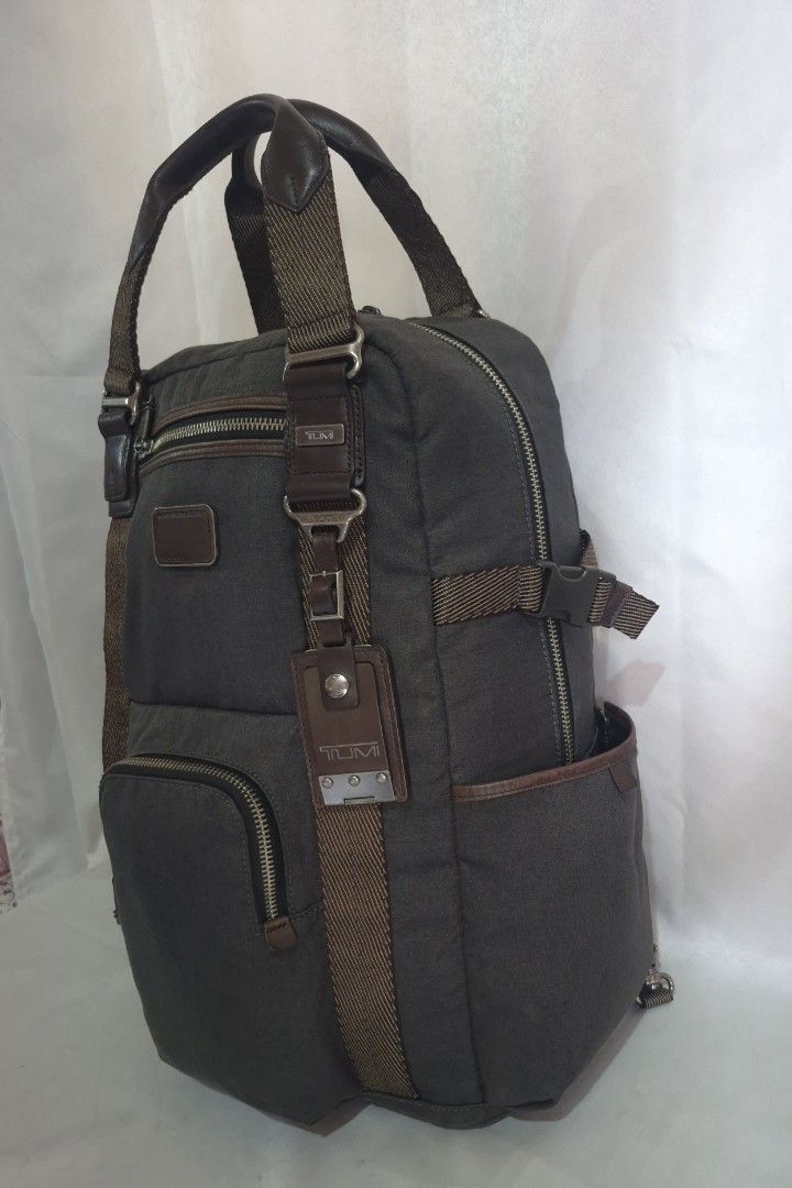 Tumi Alpha Bravo Lejeune Anthracite... (Category: Backpacks) located in Davao. Submitted by bae214214 (Listing ID 1461130922, Image 3). Description: Ptpa Salamat admin Tumi Alpha Bravo Lejeune (Anthracite) 2 way backpack/tote bag "22380ATH2" Dimension Approx: 18.5 x 12 inches Excellent color and condition very minimal sign of usage maganda at malinis ang bag solid pa Price: 10,000 .