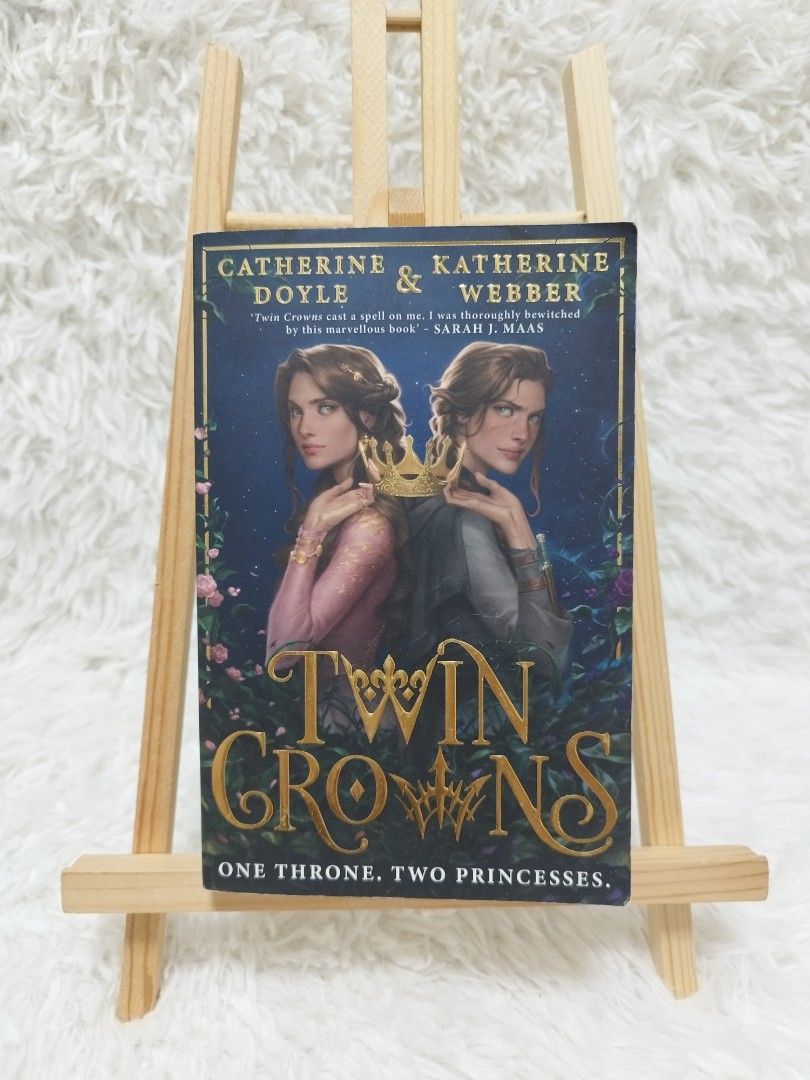 Twin Crowns by Catherine Doyle & Katherine Webber (Category: Storybooks) located in Bangar. Submitted by chelsbookshelfph (Listing ID 1461264752, Image 1). Description: Light Tanning Very Minimal Foxing Spine Creases All books are authentic. MOP: Gcash or Bank Transfer MOD: Flash express Loc: La Union.