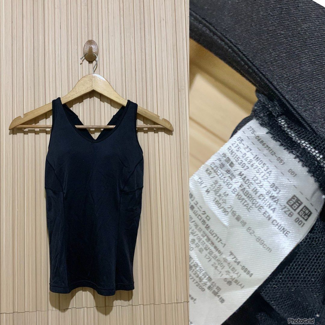 Uniqlo bra top padded (Category: Blouses) located in Koronadal. Submitted by gstyledforless (Listing ID 1461203165, Image 1). Description: .