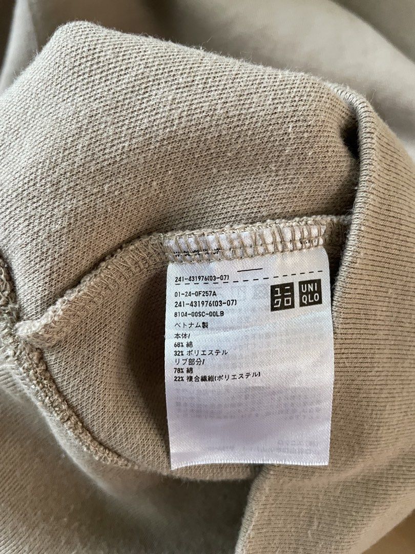 Uniqlo Crewneck Sweatshirt (Category: Longsleeves) located in Tagum. Submitted by declutterflyy (Listing ID 1461120577, Image 3). Description: .