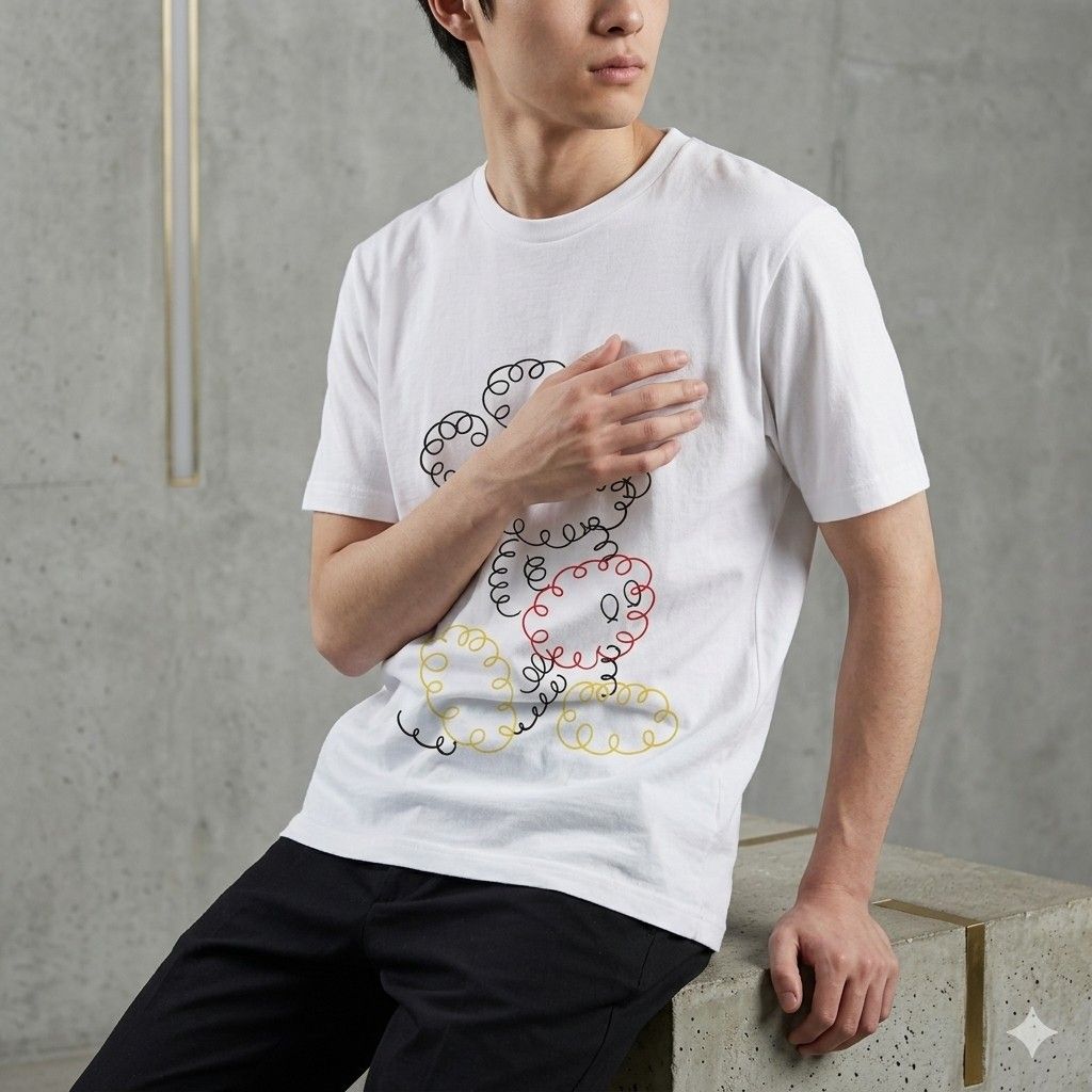 UNIQLO DISNEY MICKEY TEE (Category: Tshirts & Polo Shirts ) located in Labangan. Submitted by giants_clothing (Listing ID 1461136466, Image 3). Description: Classic UNIQLO Disney tee with a clean Mickey Mouse graphic. Easy to style for casual, streetwear, or everyday outfits..