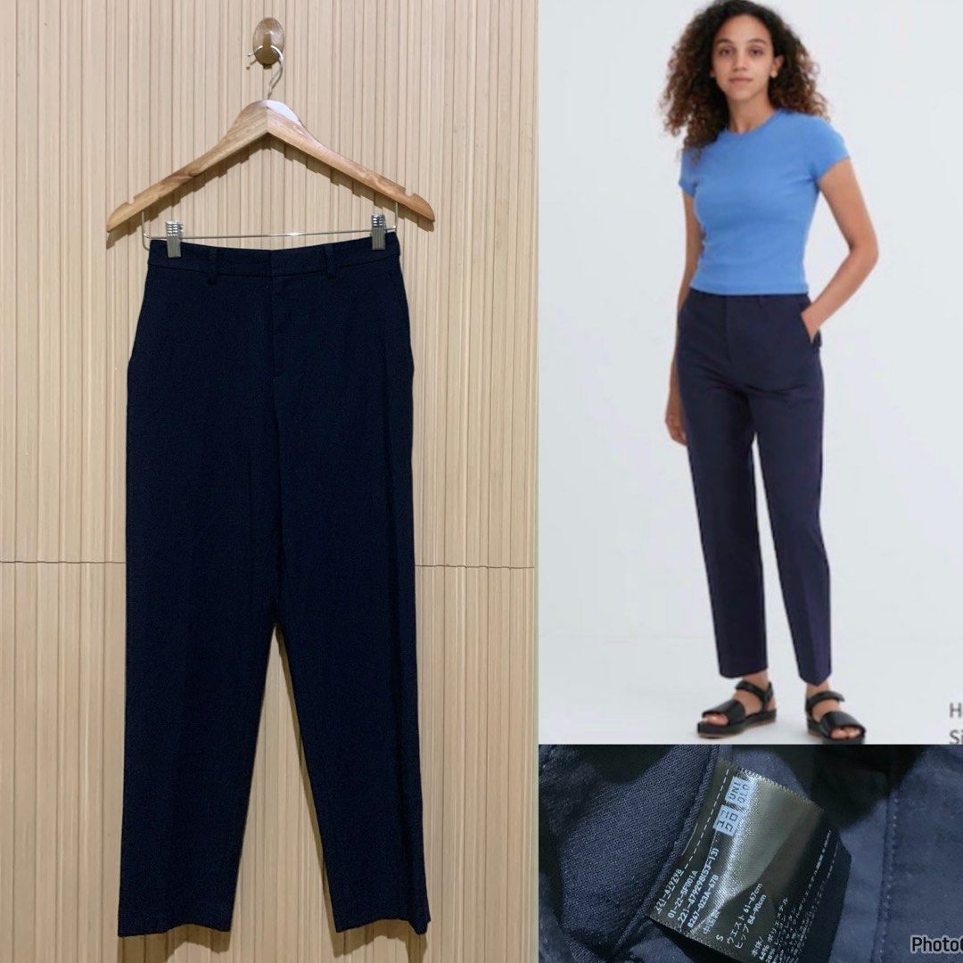 Uniqlo smart trousers navy blue (Category: Other Bottoms) located in Koronadal. Submitted by gstyledforless (Listing ID 1461187647, Image 1). Description: .