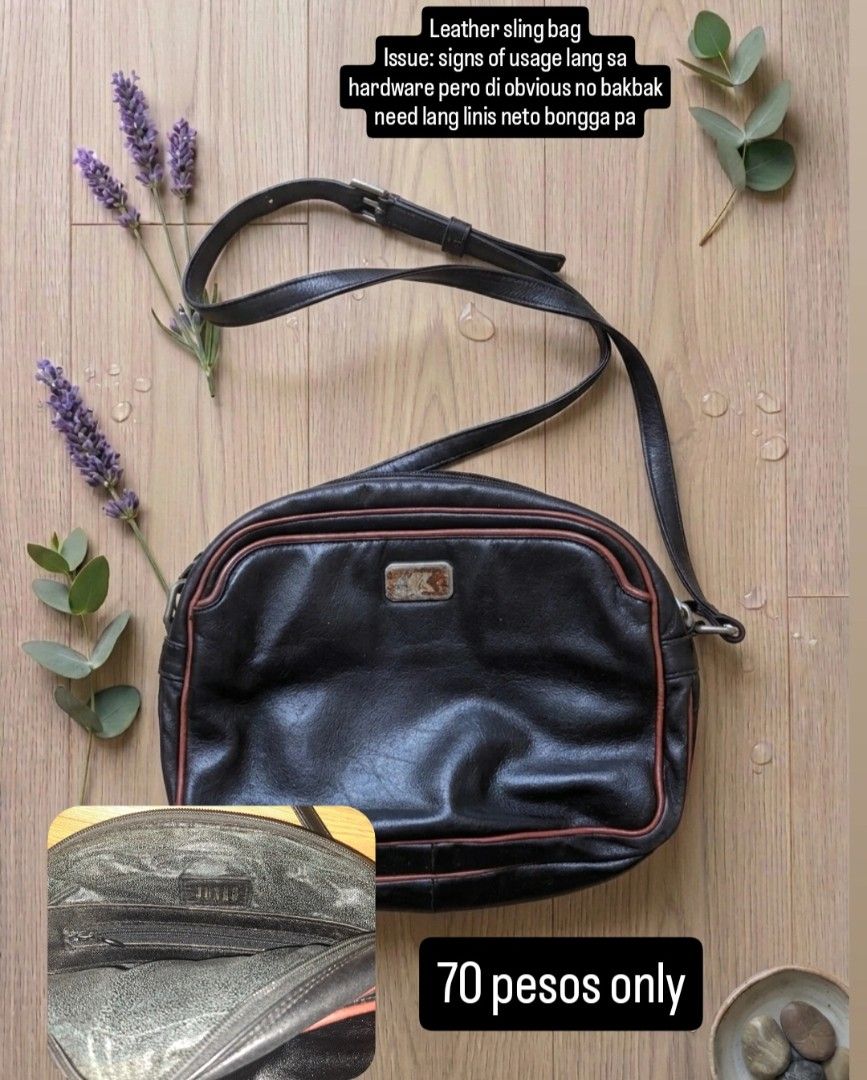 Unisex Sling Bag (Category: Sling Bags) located in Makati City. Submitted by kathnkeyonlineshop (Listing ID 1461282794, Image 1). Description: Actual Pictures, Payment and Condition is stated in the photo Magabasa po ng maigi! Items can be Brandnew, unused or slighly used! Lahat ng description nasa photo na. Sa mga preloved ukay manage your expectations okay. Meetup or delivery are available DM TO MINE.
