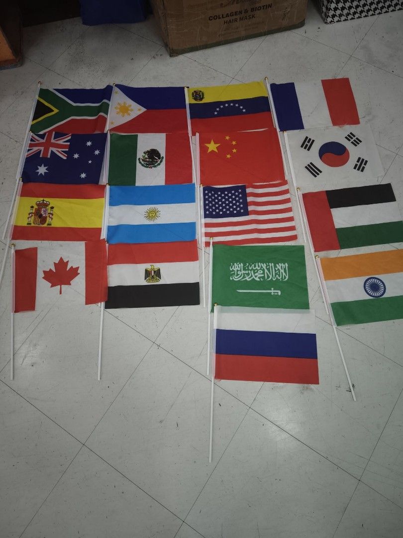 United Nations Flag (Category: Babies & Kids Fashion) located in Manila. Submitted by layagmaryr37323 (Listing ID 1461136910, Image 2). Description: available for retail and wholesale All County Available thru lalamove pickup.