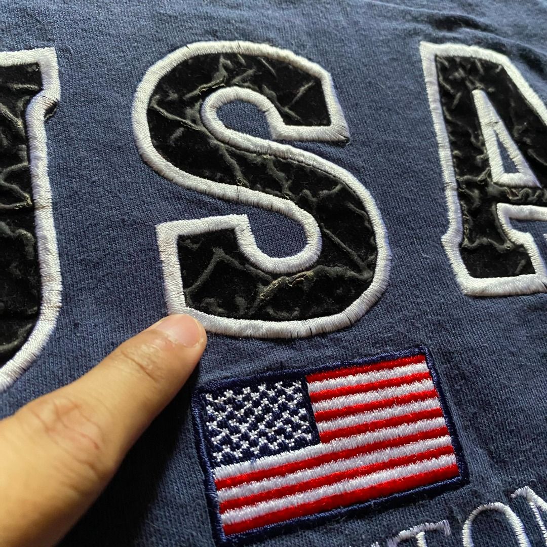 USA PATCH SHIRT FREE SHIPPING (Category: Tshirts & Polo Shirts ) located in Mabalacat. Submitted by gotthemgems (Listing ID 1461319776, Image 3). Description: USA 24W 27.5L - ₱225 - best fit Adult XL ✅ Manage your expectations, color may vary due to lighting ✅ No Major Flaws, unless stated ✅ Visible flaws are captured, check all pics ✅ FREE SHIPPING LOCALLY VIA JNT ✅ No rush shipping (1-2 days before shipment) ✅ All will be washed before shipping