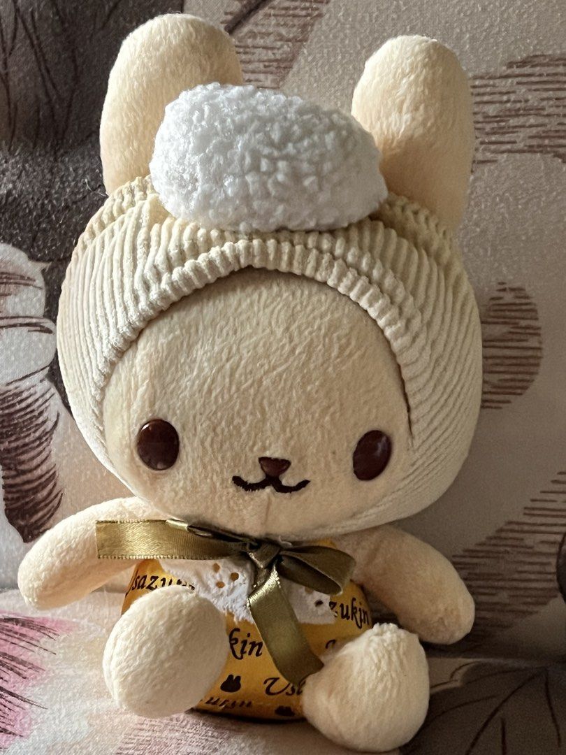 Usazukin bunny yellow plush (Category: Plushies & Soft Toys) located in Paranaque City. Submitted by bonsaiart (Listing ID 1461250693, Image 1). Description: Pre owned Good condition 650+sf No to cod/ cop/meetup No breaking of bundle or set Payment via gcash or Paymaya Shipping via j&t.