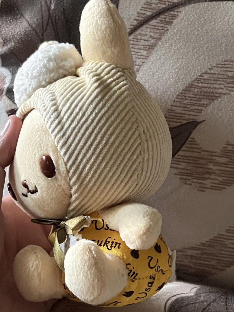 Usazukin bunny yellow plush (Category: Plushies & Soft Toys) located in Paranaque City. Submitted by bonsaiart (Listing ID 1461250693, Image 2). Description: Pre owned Good condition 650+sf No to cod/ cop/meetup No breaking of bundle or set Payment via gcash or Paymaya Shipping via j&t.
