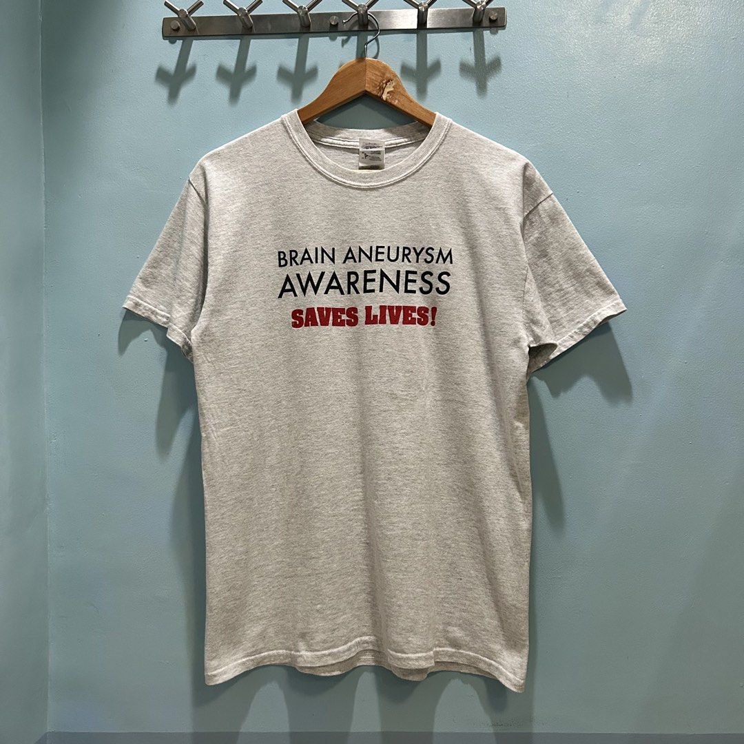 Vintage Brain Aneurysm Statement Shirt (Category: Tshirts & Polo Shirts ) located in Dagupan City. Submitted by macavex (Listing ID 1461277188, Image 1). Description: M on tag 20” x 28.5”.