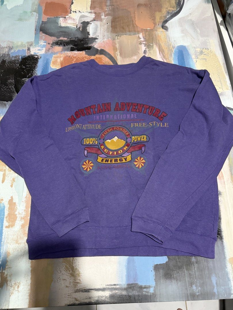 Vintage Bugle boy sweater (Category: Coats, Jackets and Outerwear) located in Las Pinas. Submitted by thrftmnl. (Listing ID 1461224130, Image 1). Description: Vintage bugle boy sweater Size: L-XL Dimes Width: 23 Length: 27 .