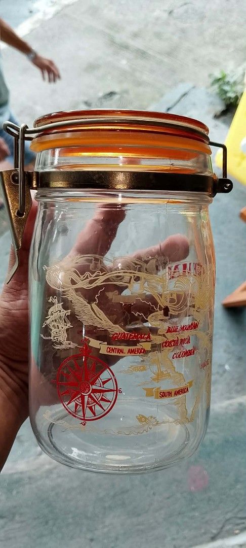 Vintage CELLARMATE coffee jar canister (Category: Coffee & Tea Tableware) located in Quezon City. Submitted by jpnvintageonline (Listing ID 1461123160, Image 2). Description: vintage Cellarmate coffee jar canister in good condition .