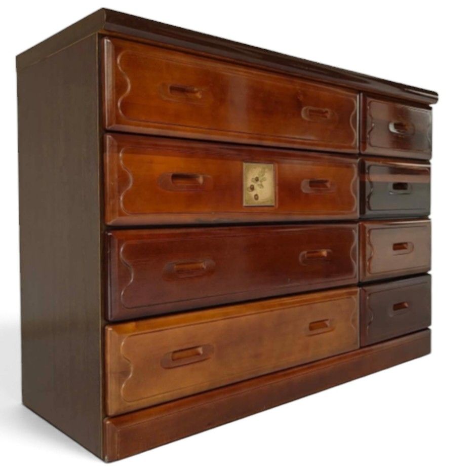 VINTAGE JAPANESE SOLID WOOD LATERAL DRAWER (Category: Shelves, Cabinets & Racks) located in Bulacan. Submitted by by_adette (Listing ID 1461307730, Image 2). Description: VINTAGE JAPANESE SOLID WOOD LATERAL DRAWER Measurements: L47"xW18"xH34".