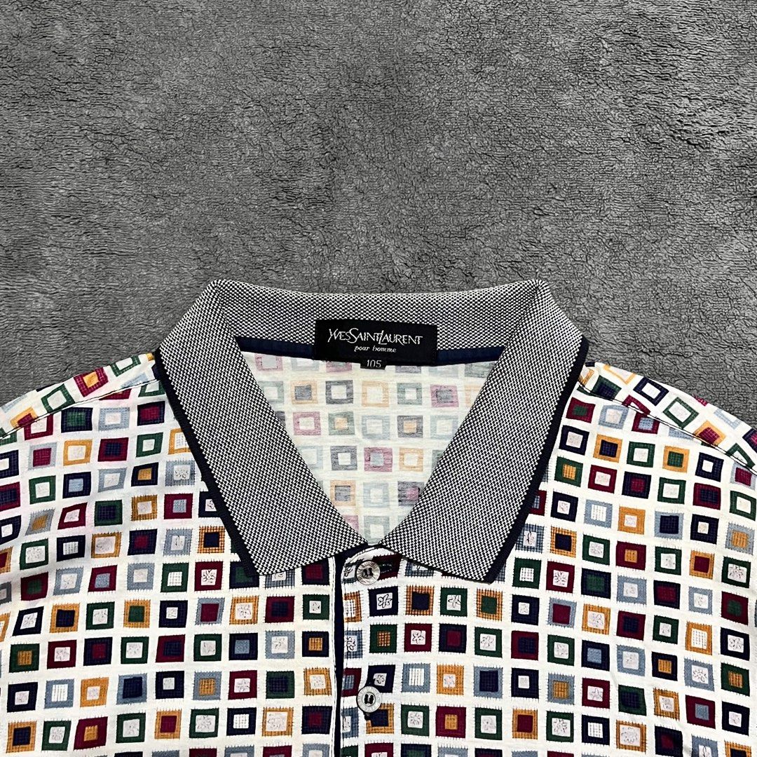 Vintage YSL Polo Shirt (Category: Tshirts & Polo Shirts ) located in Cagayan de Oro. Submitted by montresor.ph (Listing ID 1461252282, Image 2). Description: Condition: As new Size: XL Color rate: 10/10 Price: 1,000.