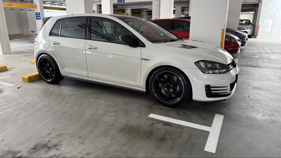 Volkswagen Golf GTI MK7 Auto (Category: Used Cars) located in Singapore. Submitted by eat_ham (Listing ID 1442277965, Image 2). Description: [Price includes Renewed COE] *Perfomance Mods* Stage 3 EQT Custom Tune + Cobb Accessport EQT Vortex XL Upgraded TMAP/PUT sensor 4Bar EQT Discharge Pipes + Turbo Muffler Delete 55mm Custom Bar & Plate Intercooler Autotech HPFP EQT Brushless LPFP Blaze Atom V2 100mm intake with front grill mod *Handling Mods* 
