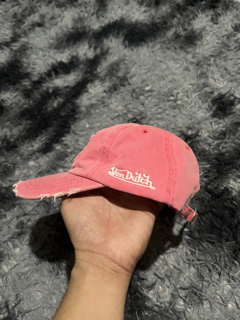 Vondutch pink cap (Category: Caps & Hats) located in Cebu City. Submitted by drip_block (Listing ID 1461232376, Image 2). Description: Good condition✅.