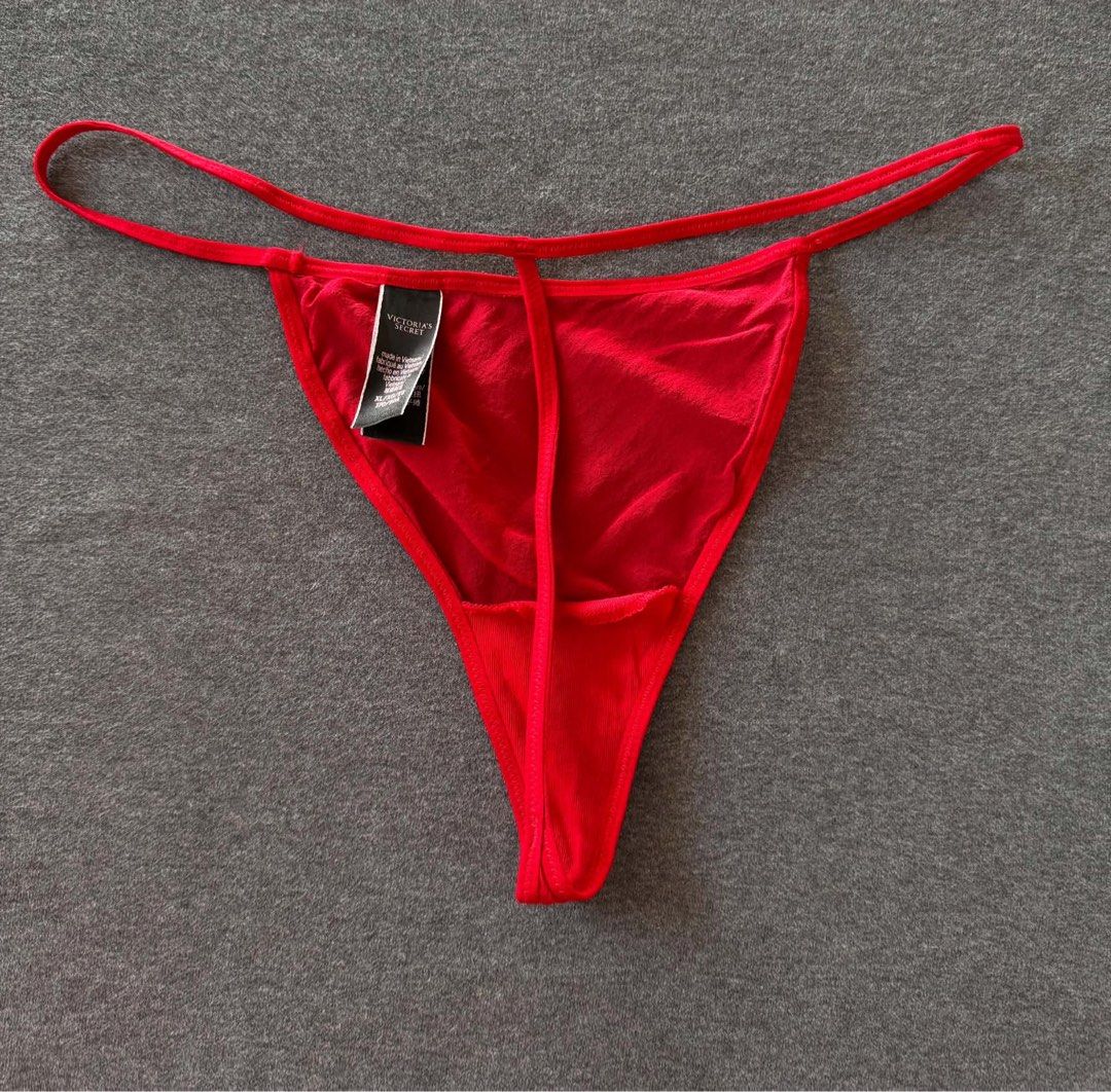 VS red mesh gstring L (Category: Undergarments & Loungewear) located in San Jose. Submitted by 99ners (Listing ID 1461141437, Image 3). Description: .