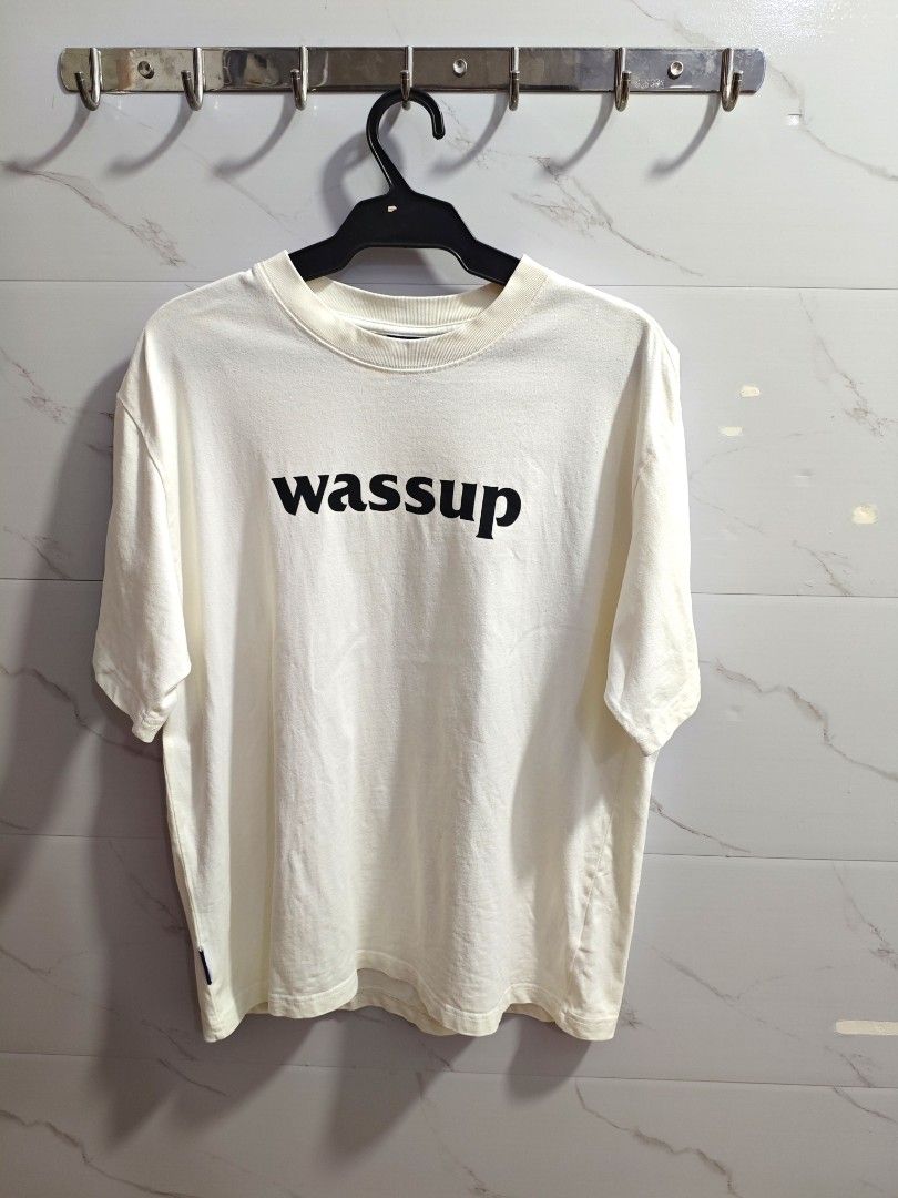Wassup House Classic Men Tshirt (Category: Tshirts & Polo Shirts ) located in Baguio. Submitted by jayjay_apparel01 (Listing ID 1461199830, Image 1). Description: Wassup House Classic Men Tshirt Color Rate 9.8/10 Like New Complete Tags Makapal Tela Cotton Machine Washed Size Large Dimes 21 Width 26 Length Price P399.