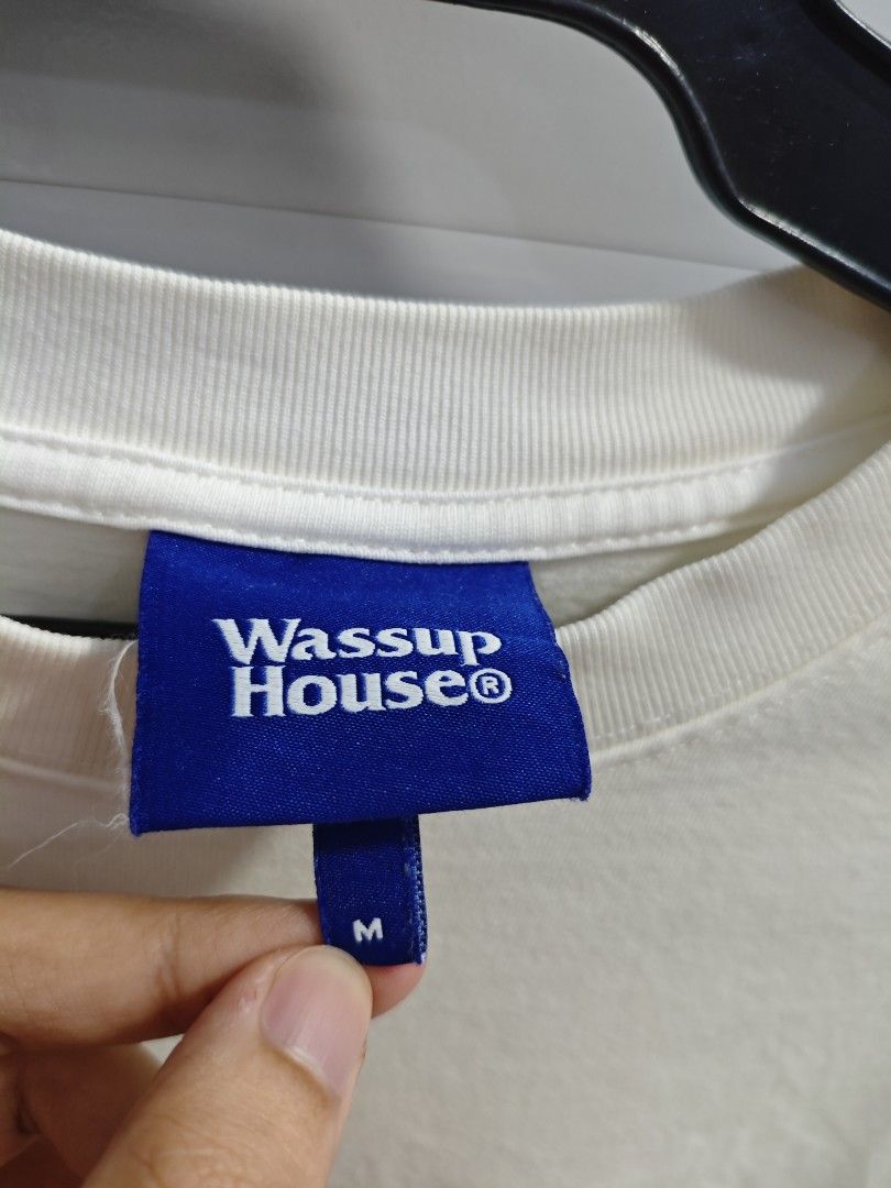 Wassup House Classic Men Tshirt (Category: Tshirts & Polo Shirts ) located in Baguio. Submitted by jayjay_apparel01 (Listing ID 1461199830, Image 2). Description: Wassup House Classic Men Tshirt Color Rate 9.8/10 Like New Complete Tags Makapal Tela Cotton Machine Washed Size Large Dimes 21 Width 26 Length Price P399.