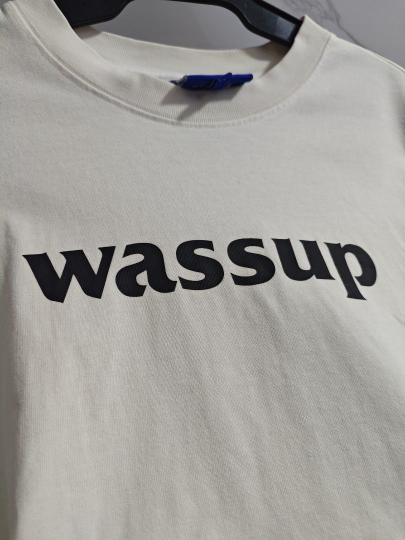 Wassup House Classic Men Tshirt (Category: Tshirts & Polo Shirts ) located in Baguio. Submitted by jayjay_apparel01 (Listing ID 1461199830, Image 3). Description: Wassup House Classic Men Tshirt Color Rate 9.8/10 Like New Complete Tags Makapal Tela Cotton Machine Washed Size Large Dimes 21 Width 26 Length Price P399.