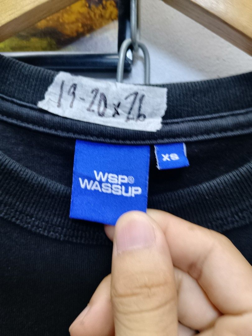 wassup tee (Category: Tshirts & Polo Shirts ) located in Valenzuela. Submitted by joshwrldselection (Listing ID 1461246309, Image 3). Description: small - medium very good condition sign of use thrift..