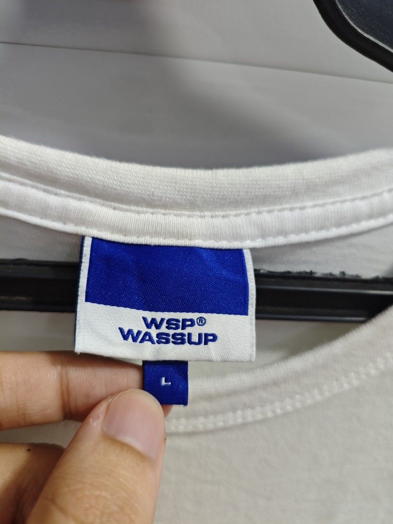 Wassup Wsp Graphic Men Tshirt (Category: Tshirts & Polo Shirts ) located in Baguio. Submitted by jayjay_apparel01 (Listing ID 1461200455, Image 2). Description: Wassup Wsp Graphic Men Tshirt Color Rate 9.8/10 Like New No Flaws Complete Tags Makapal Tela Cotton Size Large Dimes 21 Width 26 Length Price P399.