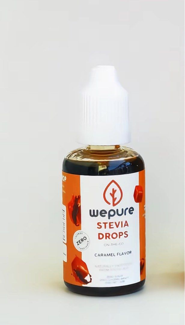 Wepure Caramel Stevia Drops (Category: Health Food, Drinks & Tonics) located in Mandaue City. Submitted by Currentcrs (Listing ID 1461320748, Image 1). Description: Rfs: extra.