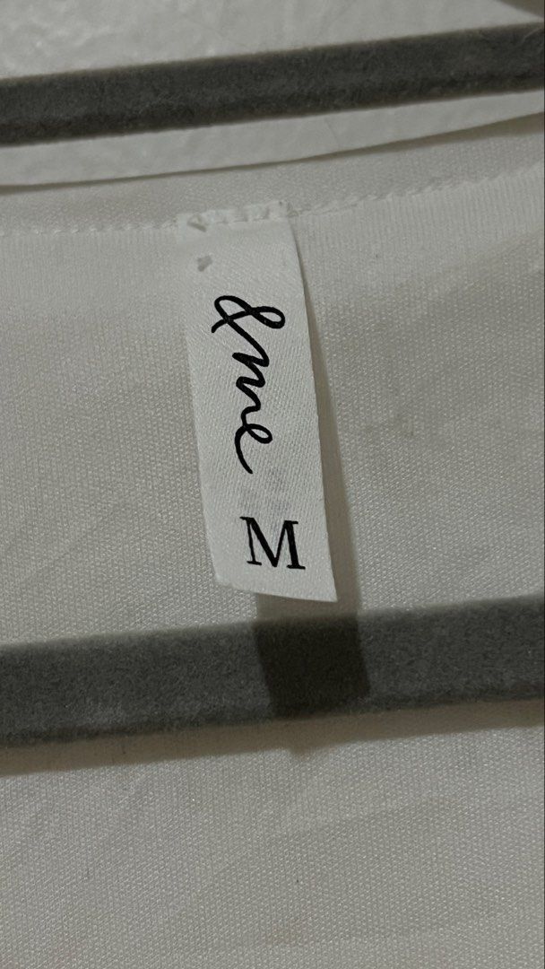 White V-neck Eyelet Dress (Category: Dresses) located in Cebu City. Submitted by fromreggg (Listing ID 1461129967, Image 2). Description: White V-neck Eyelet Dress Brand &me M on tag Fits M-L P250.