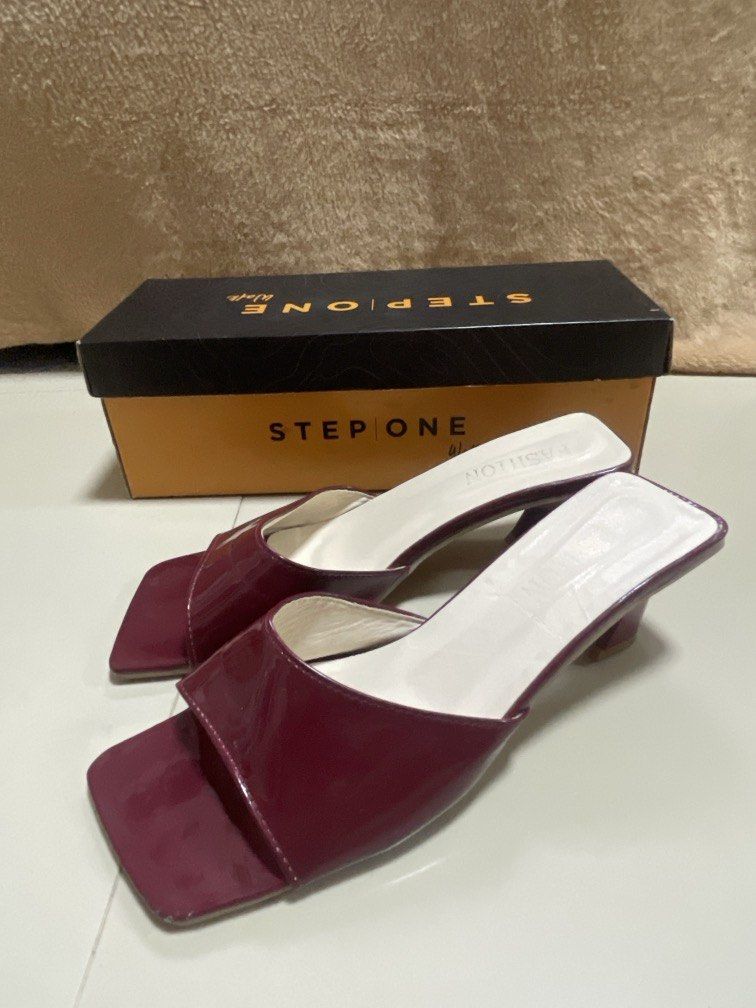 Wine Red Heeled Sandals (Category: Flats & Sandals) located in General Trias. Submitted by walterwhiteyo (Listing ID 1461152146, Image 1). Description: Size: 38.