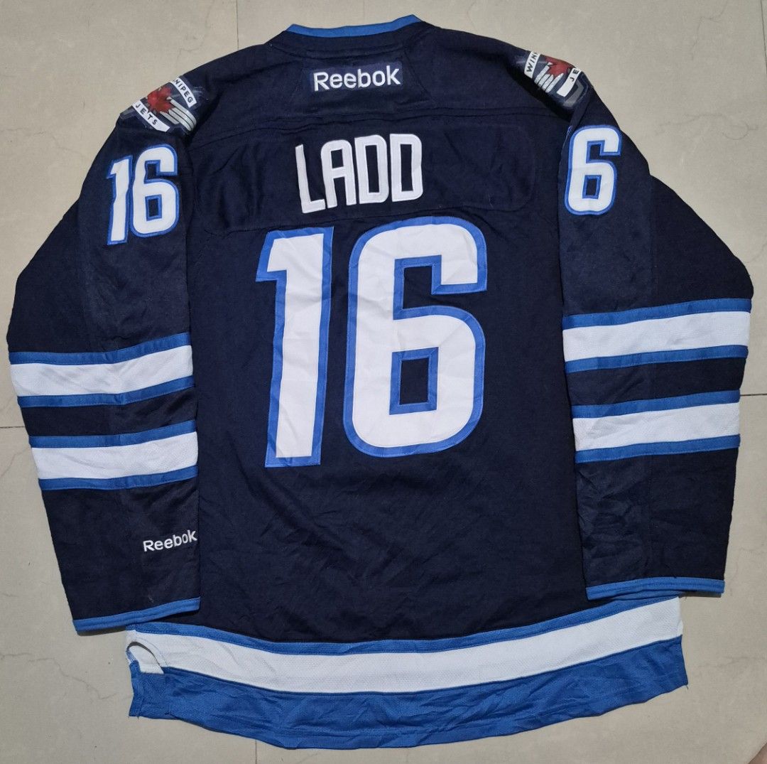 Winnipeg Jetz NHL Jersey (Category: Activewear) located in Noveleta. Submitted by nep21 (Listing ID 1461233801, Image 2). Description: Winnipeg Jetz NHL by Reebok Size M 23x30 Good Condition Issue: Lint,Run,Washable stains 1,500 pesos shipped Cavite location J&T Courier.