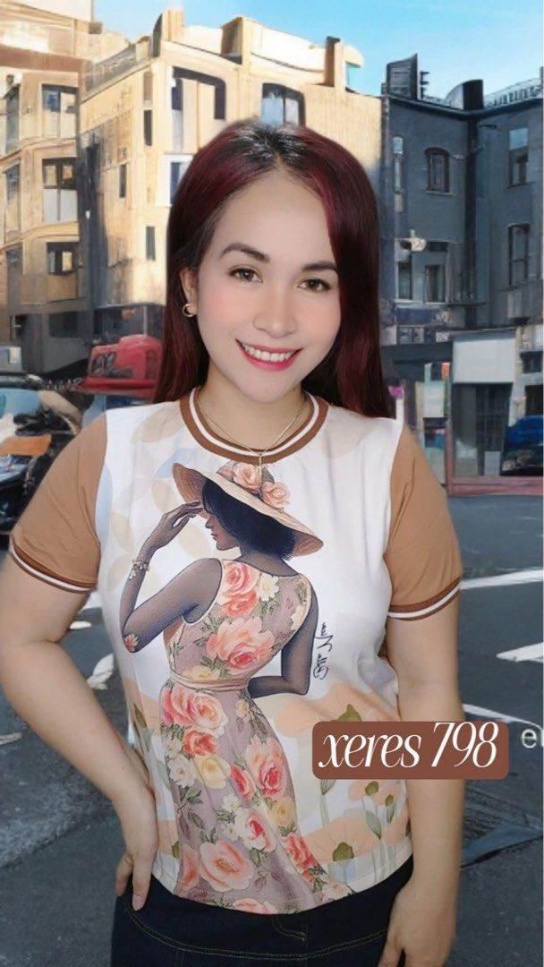 Xeres brown shirt (Category: Shirts) located in Taguig. Submitted by happy.viascloset (Listing ID 1460664006, Image 2). Description: .