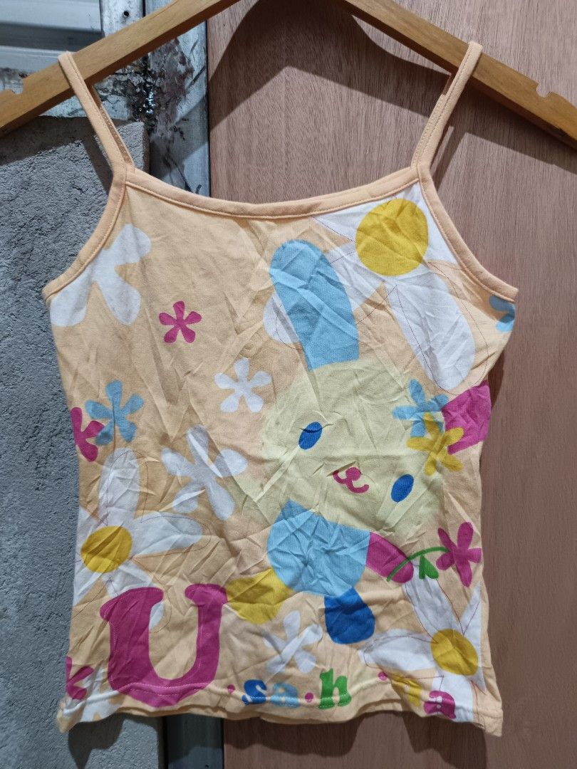 Y2k cutie top (Category: Sleeveless) located in Davao. Submitted by mln-boutique (Listing ID 1461189673, Image 2). Description: size - Small to medium mininal stain.