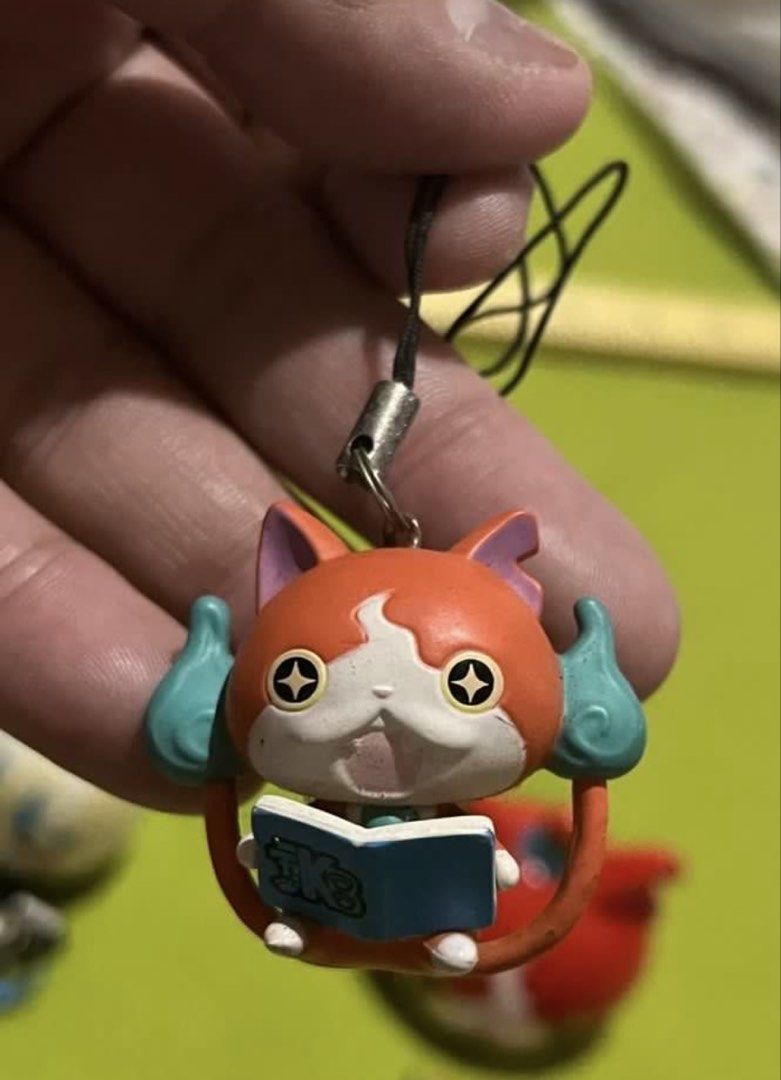 Yokai orange bag charm (set#6 (Category: Character Goods) located in Paranaque City. Submitted by bonsaiart (Listing ID 1461320129, Image 2). Description: Pre owned Good condition 235+sf Payment via GCASH or paymaya No to meetup No to cop / cod Shipping via j&t only No breaking of set or bundle.