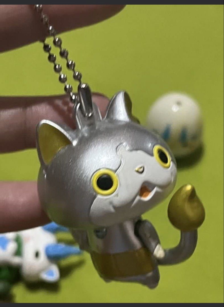 Yokai silver bag charm (Category: Luxury Accessories) located in Paranaque City. Submitted by bonsaiart (Listing ID 1461319705, Image 1). Description: Pre owned Good condition 75+sf Payment via GCASH or paymaya No to meetup No to cop / cod Shipping via j&t only No breaking of set or bundle.