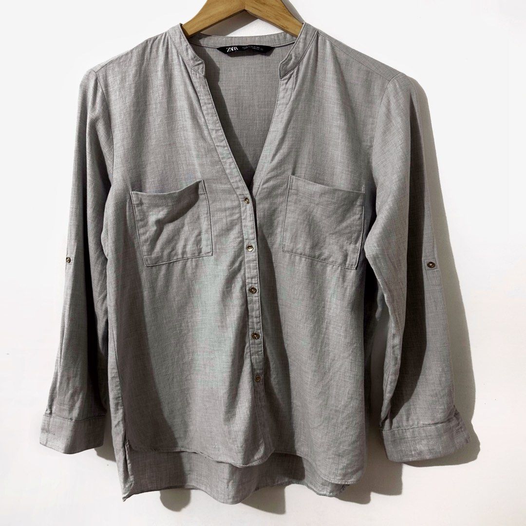 Zara Blouse (Category: Blouses) located in Taguig. Submitted by intransitforyou (Listing ID 1461294272, Image 1). Description: .